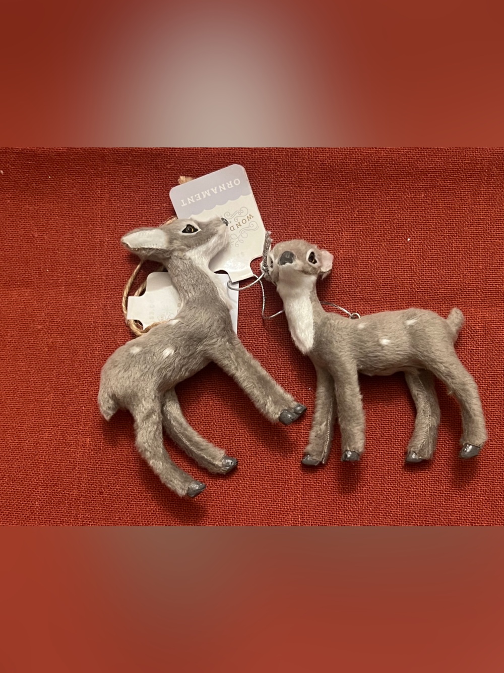 Wondershop Deer Holiday Ornaments (Set of 2)